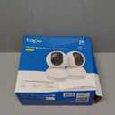 TP-Link Tapo 2K Pan/Tilt Security Camera for Baby Monitor, Dog Camera w/Motion Detection, 2-Way Audio, Siren, Night Vision, Cloud & SD Card Storage, Works with Alexa & Google Home, 2-Pack (C210P2)