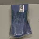 Gintenco Swim Fins, Kids Swim Training Fins for Lap Swimming, Travel Size Flippers with Mesh Bag, Silicone Swimming Fins for Kids Teens Adults Women Men (XL(US Men 8-9.5/ US Women 8.5-10), Light Blue)