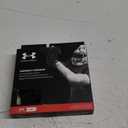 Under Armour Padded Compression Sleeve, Football, Basketball, Lacrosse, Sun Protection, 1 Sleeve (Adult- Small, Black)