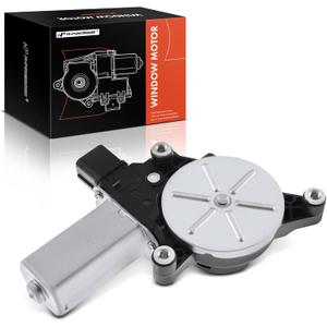A-Premium Front Left Power Window Lift Motor Compatible with Acura RL 2005-2012, TSX 2004-2008 & Honda Accord 2003-2007 Sedan 4-Door, Driver Side, with Anti-Pinch, Replace# 72250SDAA01, 72250SECA01