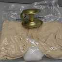 Liitrsh 3 Pcs Christmas Nightshirt Costume Cosplay Christmas Men's Pajama Nightgown Adjustable Sleep Cap Candle Holder (Medium, Beige)