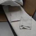 HIGOGOGO King Size Wedge Pillow for Headboard Gap - Multi Functional Mattress Wedge Bed Gap Filler Close The Gap (0-7") Between Your Mattress and Headboard or Wall (Beige 76"x11"x9")