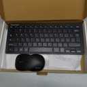 TECKNET Wireless Keyboard and Mouse Combo, Mini Cordless Computer Keyboard and Mouse Set 2.4GHz, Silent Adjustable 1600 DPI, Quiet Click, Lag-Free for Computer, Laptop, PC, Windows, Mac, Chrome OS