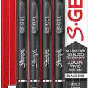 SHARPIE S-Gel BOLDPT Black 4CT