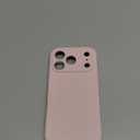 Ktele Magnetic for iPhone 17 Pro Case [Compatible with Magsafe] [Premium Silicone Satin-Smooth Touch] Slim Shockproof Anti-Scratch Microfiber Lining Case, 6.3 inch, Chalk Pink