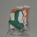 1112 Pcs 2 Clothes Garment Tag Attacher Price Hangtag Applicator 1000 2" Plastic Fastener Barb 100 Clothing Paper Size Name Labeler Steel Needle for Store Garage Yard Sale(Dark Green, Orange)