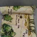 100 Acre Wood Map Jungle Blanket, Blankets Custom Bear Blanket, Cartoon Cute Flannel Fleece Throw Anime for Kids Teens Adults Warm Super Soft Cozy (Small (50x40 Inches))