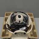 Vornado VFAN Jr. Vintage Metal Desk Fan, 2-Speed, Retro Air Circulator with Adjustable Tilt, Fan for Bedroom, Office and Dorm Room Cooling, Vintage White