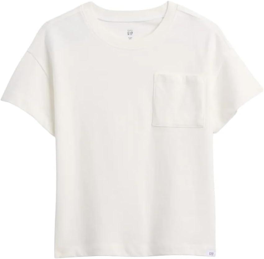 GAP Baby-Boys Short Sleeve Fashion Top, New Off White Il, 3T
