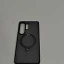 TORRAS Q3 Spin for Samsung Galaxy S26 Ultra Case with 360 Magnetic Stand, Compatible with Magsafe, 4X Military-Grade Shockproof S26 Ultra Phone Case with Kickstand, Translucent Frosted Black