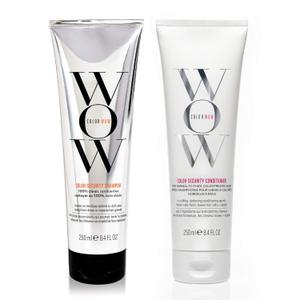 COLOR WOW Dream Clean Duo - 100% clean, sulfate-free COLOR SECURITY SHAMPOO and weightless COLOR SECURITY CONDITIONER| Achieve Super Glossy, Hydrated Hair
