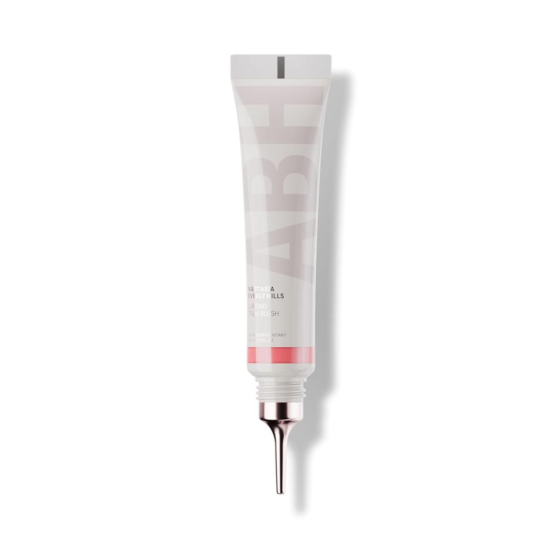 Anastasia Beverly Hills Blurring Serum Blush - Lightweight High-Pigment Liquid Cheek Color, Niacinamide-Infused Formula for a Natural Blurred Glow