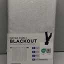 100% Blackout Shield Linen Blackout Curtains for Bedroom 96 Inches Long, Back Tab/Rod Pocket Living Room Drapes, Thermal Insulated Blackout Curtains 2 Panels Set, 50" W x 96" L, Beige