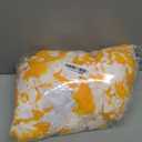 Vesici 100 Pcs Duster Refills Compatible with Swiffer Dusters Bulk Disposable Replacement Thickened with 1 Handle Heavy Duty for Cleaning, Office (Orange)