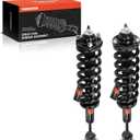A-Premium Front Driver and Passenger Side Pair (2) Complete Strut and Coil Spring Assembly Compatible with Lexus GX460 2010-2018, GX470 2003-2009