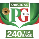 PG Tips Black Tea Original Tea Bags 240 Count (2 PACK), BBD  09/2027