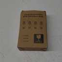 4-Pack Vintage Edison Bulbs 60W Equivalent, 850LM 6W LED Light Bulb Warm White 2700K, ST58 Filament Lighting E26 Base, Non-Dimmable