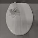 Little2Big Toilet Seat with Built-In Toddler Potty Training Seat, Slow Close, Easy to Install, Made in USA, ELONGATED, White