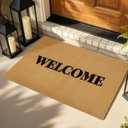 Front Door Mat, Non Slip Outside Entrance Welcome Mat 24"x36"