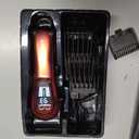 TCMKY Hair Clippers for Men Professional Clippers for Men Cordless&Corded Barber Clippers for Hair Cutting & Grooming. Rechargeable Hair Trimmer Kit for Household (Red)