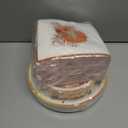 200Pcs Thanksgiving Paper Plates and Napkins, Fall Disposable Dinnerware Set with Pumpkins Maple Leaves Paper Plates Napkins for Thanksgiving Fall Party Supplies