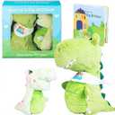 Big Brother Gift for Boy for Older Siblings of New Baby Includes Plush Dinosaur with Storybook, Ideal Birthday & Special Occasion Gift for Boys (Big Brother/Little Sister)