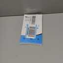 Teskyer 2-Pack Badge Holder Retractable Clip, Heavy-Duty Badge Reel with 6.7oz Load Capacity, Clear Vertical Hard ID Card Badge Holders for Work Office Nurse Teacher Student