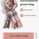 Scarfs for Women Winter Women Warm Scarf Long Shawl Large Scarves Cold Weather Thick Blanket Scarfs Colorful Plaid