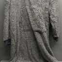 Snuggy Hooded Blanket for Adult, Wearable Blanket Hoodies for Women & Men Warm Cozy Sherpa Sweatshirt with Giant Pocket (Standard, Dark Grey)