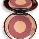 Charlotte Tilbury Cheek to Chic Powder Blush  TwoTone Cheek Makeup with a Radiant, Luminous Finish  Buildable Color that Smooths, Buffs & Blends for a Light Reflecting Glow  Love Is The Drug
