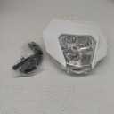 AnXin Dirt Bike Headlight,Motorcycle Headlight Headlamp Universal for SX SXF XC XCW EXC XCF CRF YZF KLX RMZ TX 50 85 125 150 250 300 350 450 500 525 Enduro Supermoto White (normal)