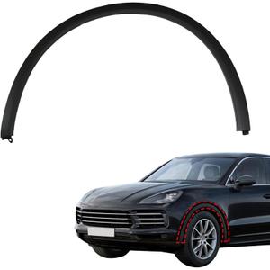 XQSMWF Front Drive Side Wheel Arch Fender Molding Flare Trim, Fit for Porsche Cayenne 2011-2019 Replace 958-559-727-20-9B9 95855972720 958559727209B9