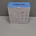 WIRWTRU S30 Gaming Headset with Microphone,198g Lightweight Design, Wired Gaming Headphones for Xbox, Xbox Series X|S, PS5, PS4, Switch, PC, Noise Cancelling Mic, Soft Earmuffs (Graffiti)