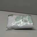 NICETOWN Room Darkening Draperies Curtains Panels, Window Treatment Thermal Insulated Grommet Room Darkening Curtains/Drapes for Bedroom (Greyish White, 2 Panels, 34 by 45)