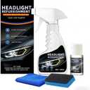 10X Brighter Headlight Restoration Kit - Pro Grade Headlight Cleaner & Sealant, Fixes Yellowed Cloudy Lenses to Crystal Clear in 5 Mins, Car Accessories Car Cleaning Supplies for Night Driving Safety