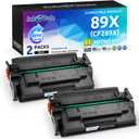 INK E-SALE 89X 89A High-Yield Toner Cartridge (with Chip) Compatible Replacement for HP 89X CF289X 89A for use in HP Enterprise MFP M528dn M528f M528C M528Z M507n M507dn M507X M507dng Printer Ink