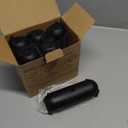 Flemoon [6 Pack] Outdoor Extension Cord Safety Cover with Waterproof Seal, Weatherproof Electrical Connection Box to Protect Outdoor Outlet, Plug, Socket, Christmas Holiday Decoration Light, Black