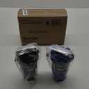 BlenderBottle Classic V2 Shaker Bottle Perfect for Protein Shakes and Pre Workout, 20-Ounce (2 Pack), Black, Navy, Pink