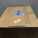 LEDIARY 20" Caged Ceiling Fan with Light and Remote, Low Profile Flush Mount Fandelier, Black Gold Bladeless Enclosed Small Fan Lights Ceiling Fixtures, Rustic Farmhouse Style for Bedroom, Outdoor