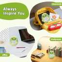 6 x Positive Cute Dinosaur Plush Toys, 3.5" Emotional Inspirational Support Dinosaur Plush with Positive Card, Funny Stuffed Animal Birthday Gifts for Women Men Her Friends Coworkers Colleges Graduation