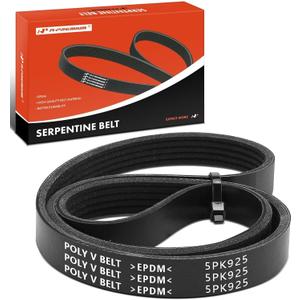 A-Premium 36.42 Inch Engine Serpentine Drive Belt Compatible with Volkswagen Jetta 2005-2014, Golf 2010-2014, Rabbit 2006-2009, 2.5L - Replace 5PK923