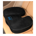 Everlasting Comfort Memory Foam Car Seat Cushion - Tailbone Pain Relief, Driving Seat Cushion for Short People - Office, Wheelchair, Gaming Chair, Travel - Non-Slip, Washable Cover