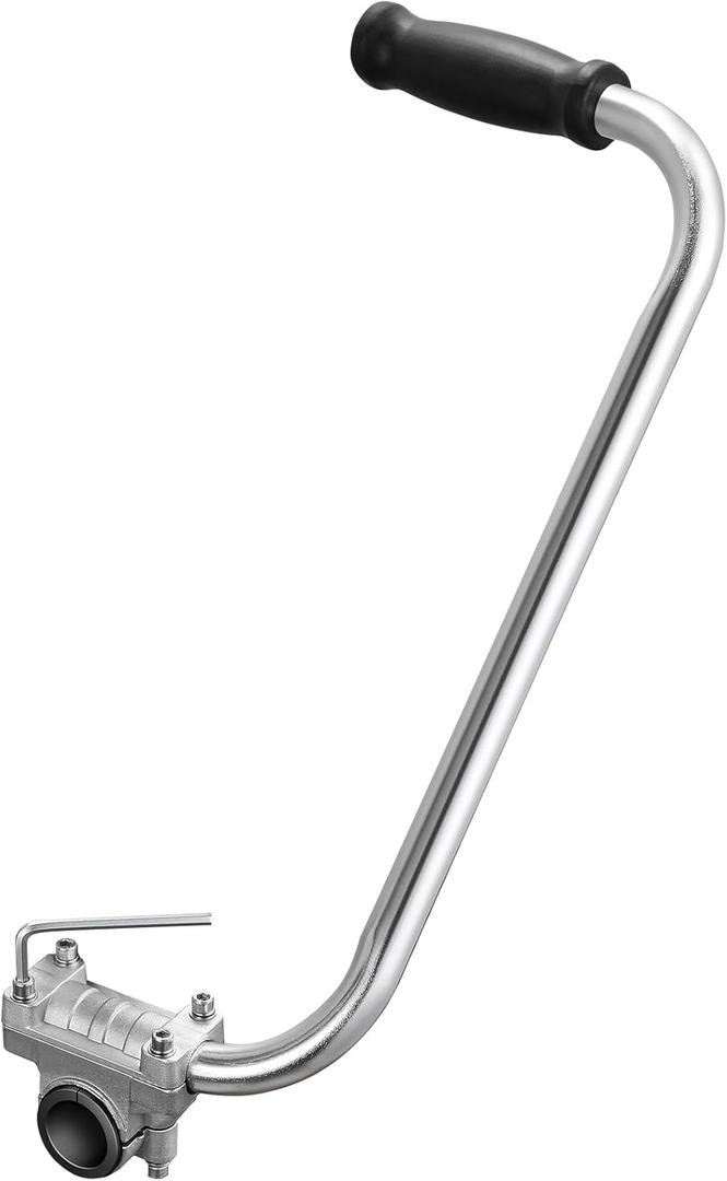 Ergonomic String Trimmer Handle Grip with Extension - Lightweight and Easy to Install - Relieves Lower Back Strain and Improves Lawn Care