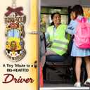 2 x School Bus Christmas Ornament 2025 - Bus Drivers Appreciation Gifts, Thank You Gift for School Driver Men Women, Unique Christmas Decorations for Tree Decor