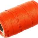 Twisted Nylon Mason Line (550 Feet, Orange) - Twine String