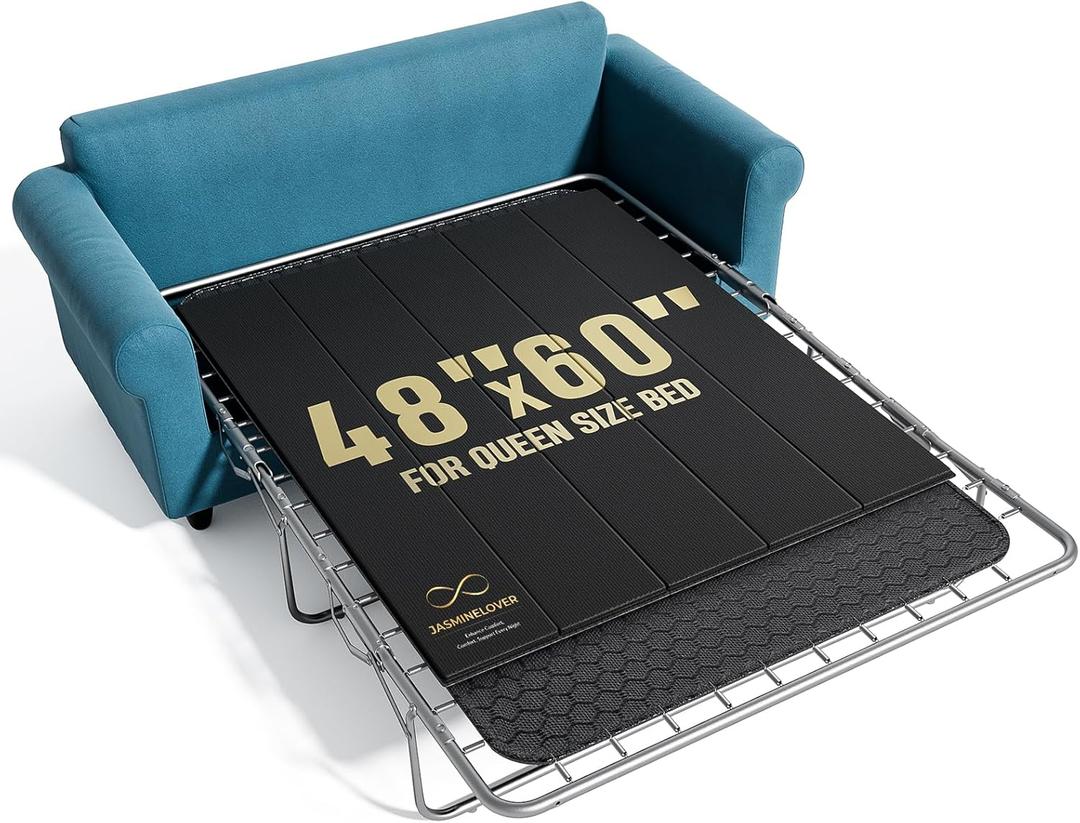 JASMINELOVER Sleeper Sofa Support Board Queen Size 48"x60" - Heavy Duty Reinforced Wood Sofa Bed Support Board for Pull Out Couch Mattress, Anti-Sag Frame Shield with Universal Fit