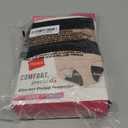 Hanes Women's 3pk Comfort Period Briefs, Super Leaks - Black XL