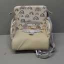 Evolur Snug Packsack 2-in-1 Portable Booster Seat and Travel Bag (Rainbow Grey)