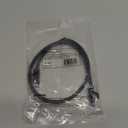 Monoprice Cat6 2ft Black Patch Cable UTP 24AWG 550MHz Pure Bare Copper Snagless RJ45 Flexboot Series Ethernet Cable