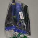 34" Extendable Ice Scrapers for Car Windshield 2-in-1 Snow Brush for Car Snow Scraper for Car Snow Scraper and Drush with Ergonomic Foam Grip for Cars, Trucks, SUVs with 360 Pivoting Brush Head Blue